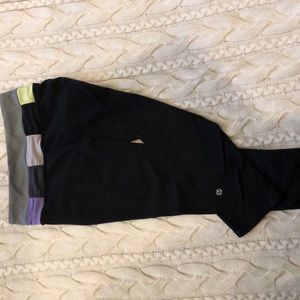 Lululemon 3/4 Wonder Under Leggings